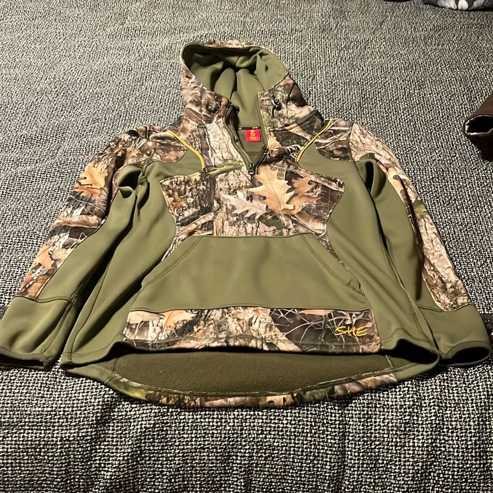 She Outdoor quarter zip jacket